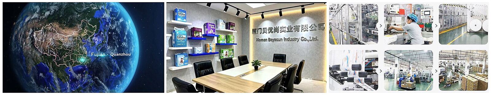 Beyasun Industrial Co.,Ltd dây chuyền sản xuất của nhà sản xuất