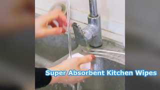 Khăn lau nhà bếp tái sử dụng Khăn lau thấm hút