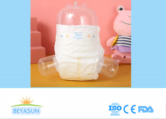 Nhãn riêng tùy chỉnh Tã trẻ em dùng một lần Kích thước Xxl với phim giống như vải