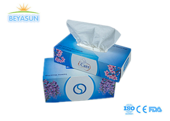 mềm 2 Ply 14GSM giấy gỗ nguyên sinh bột trắng hộp khối mặt