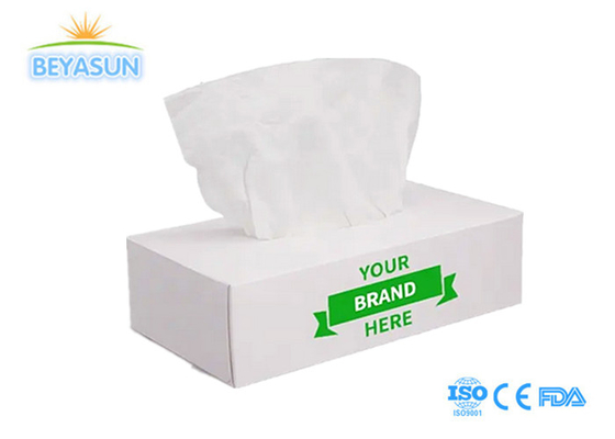 Hộp mềm da mặt 2 lần 11GSM 130 tấm gỗ nguyên thủy Bột da trắng Hộp phẳng giấy da