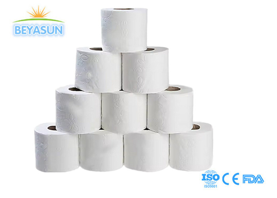 Giấy vệ sinh hấp thụ mạnh 10 cuộn/thùng giấy vải không hương vị