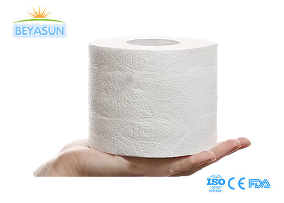 Tấm giấy vải vệ sinh siêu mềm sản xuất hàng loạt Cuộn giấy vệ sinh 3 lớp