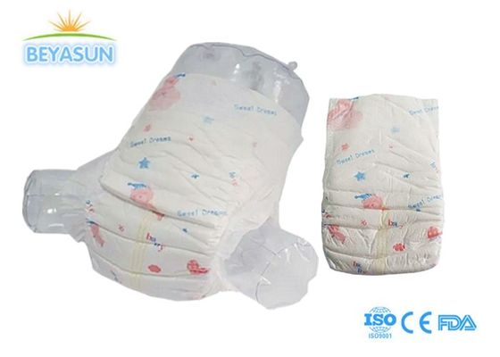 Tã em bé khô dùng một lần cỡ XL XXL Mềm Mại Thoáng Khí Tùy Chỉnh Thấm Hút Tốt In Hình Dễ Thương Đơn Giản