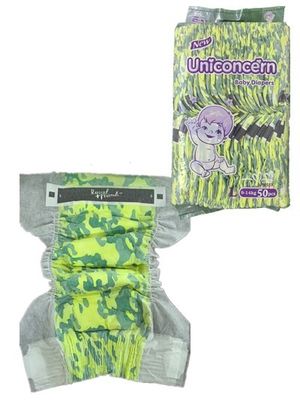Một lần sử dụng Nappy Pampering Hít thở mềm Cotton chất lượng cao bán buôn siêu hấp thụ Uniconcern tã trẻ em