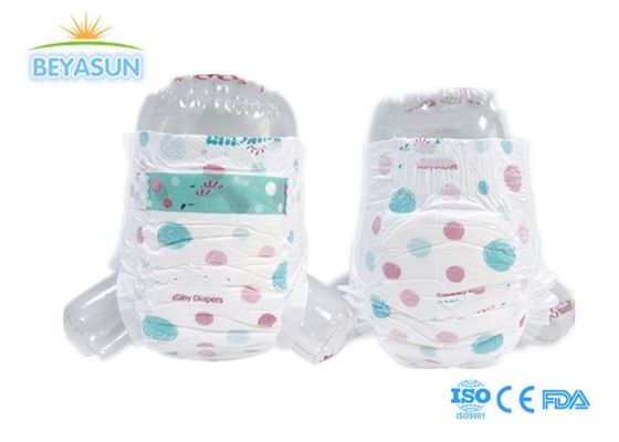 Tã em bé dùng một lần thấm hút cao cho trẻ sơ sinh Logo tùy chỉnh Nhà máy Tã Fujian