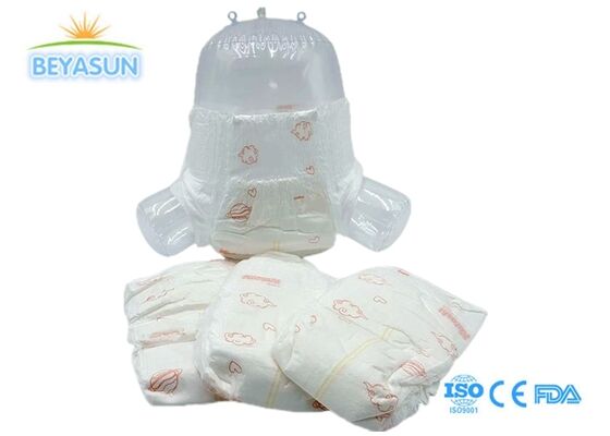 Chất lượng cao Diapers em bé làm ẩm da, ngăn ngừa cọch trong thời gian sử dụng lâu với logo tùy chỉnh tã em bé
