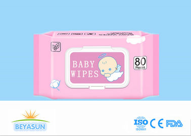 Nước tinh khiết Rượu miễn phí Khăn lau ướt dùng một lần để làm sạch em bé