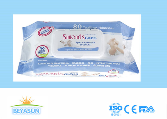 Khăn ướt cho bé dùng một lần Custom Nature Nước tinh khiết 99,9 Không bổ sung