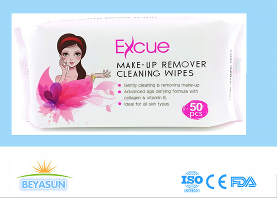 Nước tẩy trang chăm sóc da nhạy cảm Khăn ướt Có thể phân hủy sinh học mềm